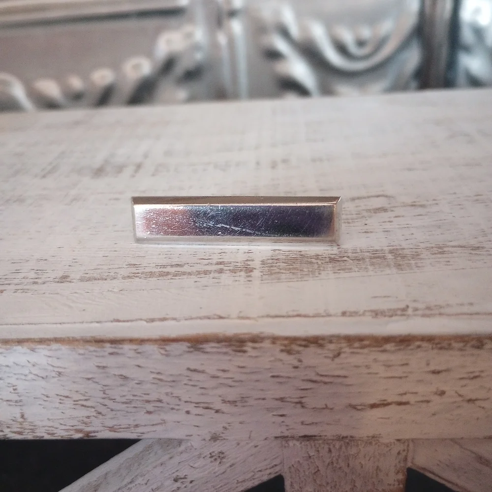 Silver Money or Tie Clip For Men Vintage Hickok USA Hollywood Regency Gift Idea